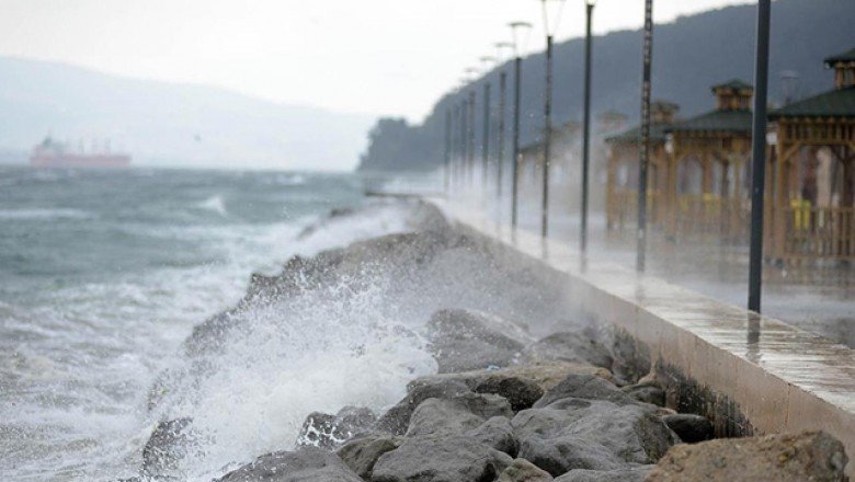 Meteoroloji'den fırtına uyarısı