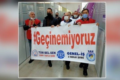 İşçilerden ‘geçinemiyoruz’ eylemi: ‘Kırıntı bize, ekmek size, yok öyle!’