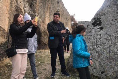 Rus turistler Frig Vadisi'ni çok sevdi