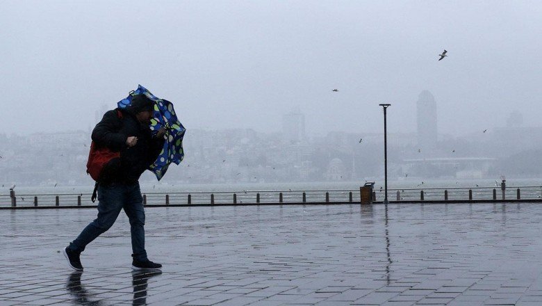 Meteoroloji'den aşırı yağış ve fırtına uyarısı