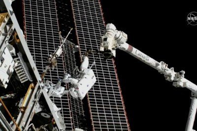 NASA astronotlarından uzay yürüyüşü: Arızalı anteni değiştirdiler