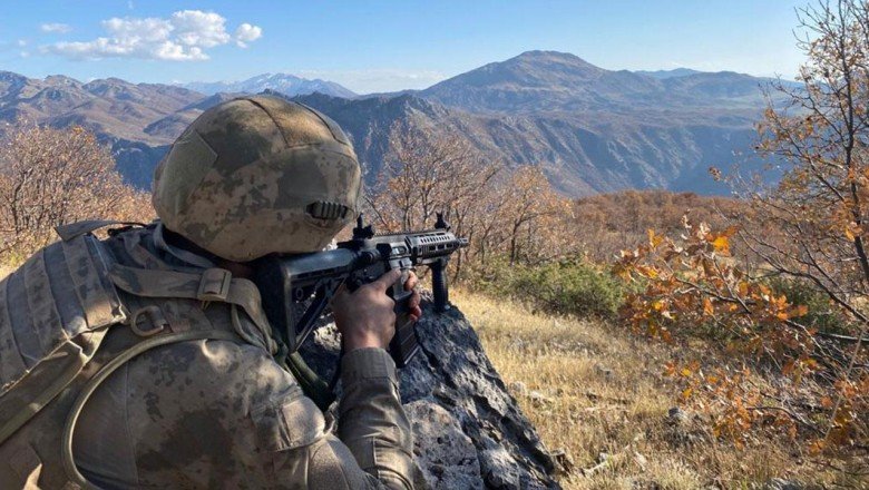 Suriye'nin kuzeyinde 5 terörist etkisiz hale getirildi