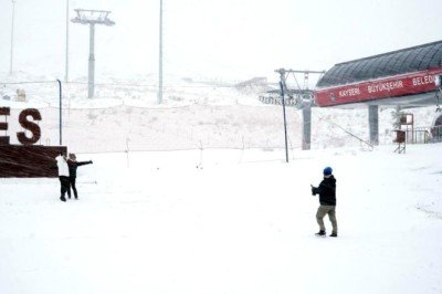 Erciyes'e yılbaşı için talep artıyor