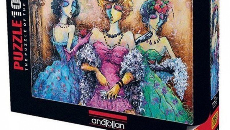 1041 Anatolian Kadınlar Partisi 1000 parça Puzzle