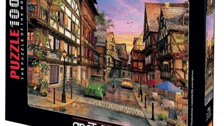 1055 Anatolian Colmar Sokağı – Colmar Street 1000 Parça Puzzle