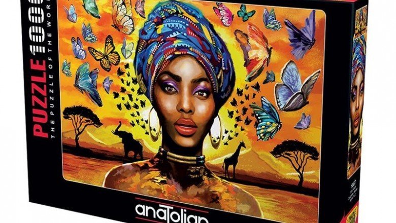 1087 Anatolian Hoş Kadın – Delightful Woman 1000 Parça Puzzle