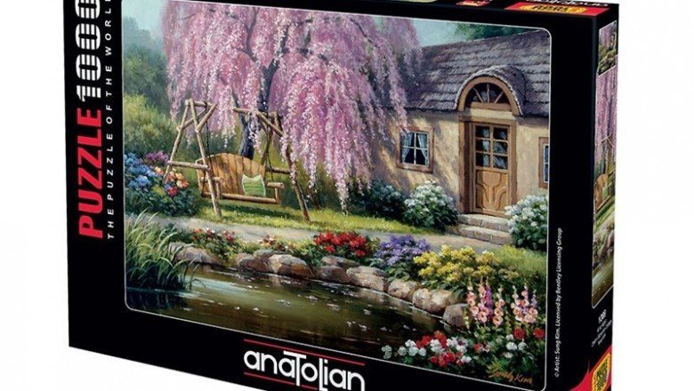 1089 Anatolian Kiraz Ağacı – Cherry Blossom Cottage 1000 Parça Puzzle