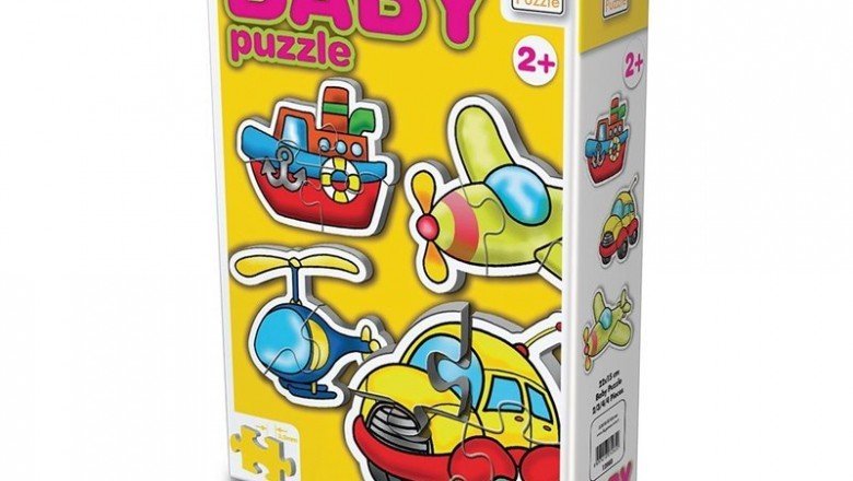 12003 KS Baby Puzzle – Ulaşım Araçları / 15 Parça Puzzle / +2 yaş