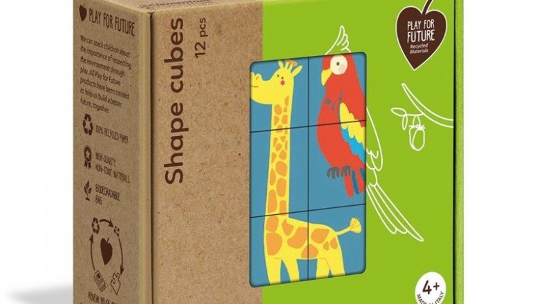 16228TR Shape Cubes – Hayvanlar +4 yaş