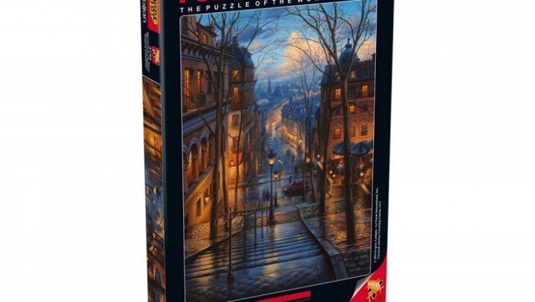 3192 Anatolian Montmartre’de Bahar 1000 Parça Puzzle