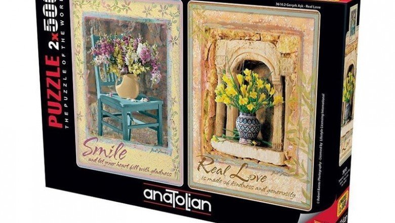 3610 Anatolian Tebessüm – Gerçek Aşk / 2 x 500 Parça Puzzle