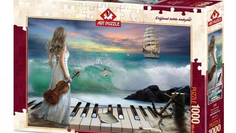 4468 Art Puzzle Deniz Senfonisi 1000 Parça Puzzle