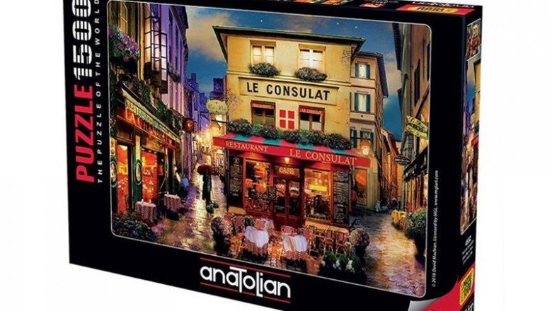 4552 Anatolian Paris’de Buluşalım 1500 parça Puzzle