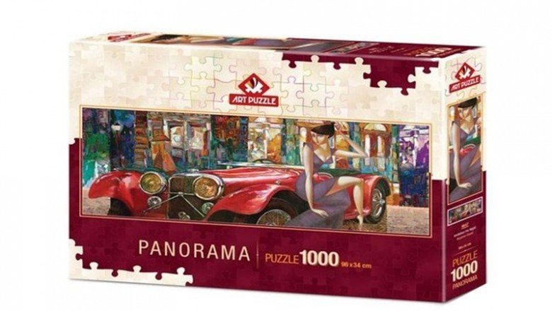 4647 Art Puzzle Akşama Davet 1000 Parça Panorama Puzzle