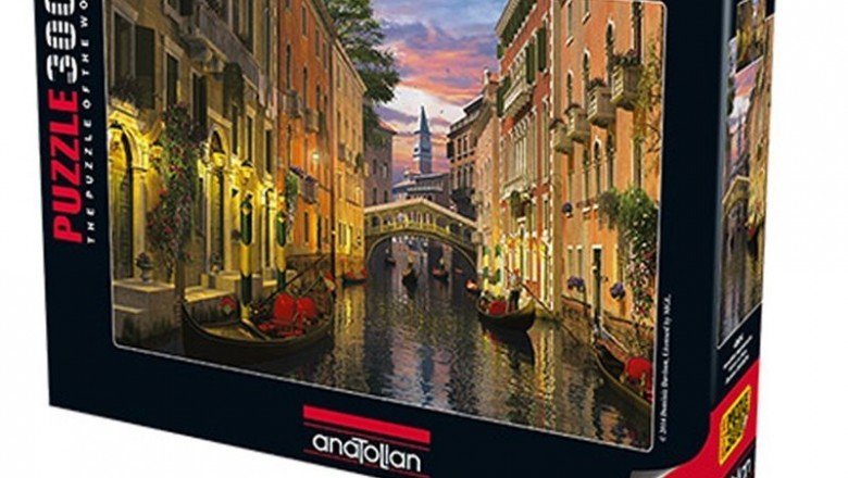 4904 Anatolian Venedik’te Alacakaranlık / 3000 Parça Puzzle