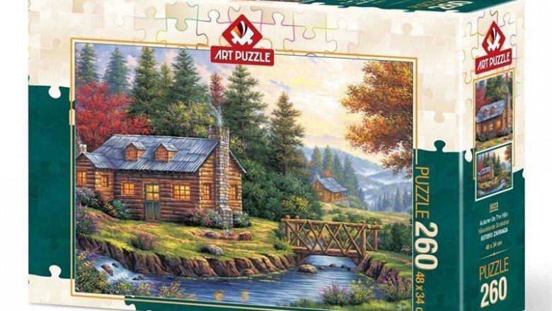 5023 Art Puzzle Yükseklerde Sonbahar / 260 Parça Puzzle