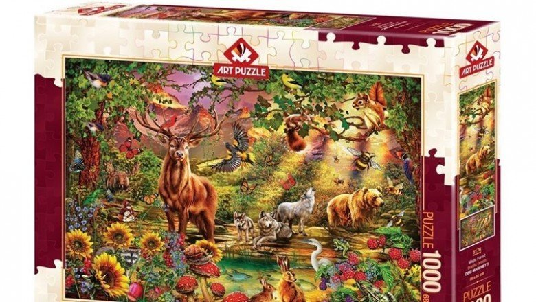 5176 Art Puzzle Büyülü Orman 1000 Parça Puzzle