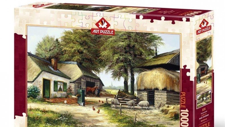 5181 Art Puzzle Çiftlik Evi 1000 Parça Puzzle