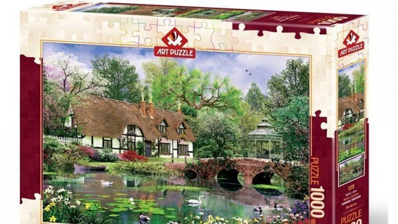 5189 Art Puzzle Nilüfer Çiçekleri 1000 Parça Puzzle