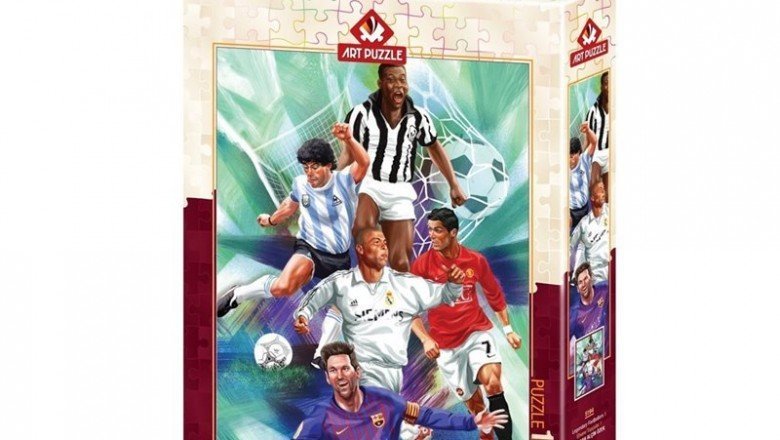 5194 Art Puzzle Efsane Topçular 1000 Parça Puzzle
