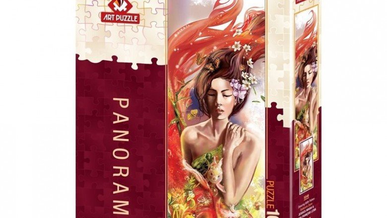 5346 Art Puzzle Balıklarla Dans 1000 Parça Panorama Puzzle