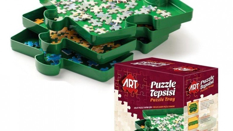 904 Art Puzzle Tepsisi / 500 – 2000 parça Puzzle için