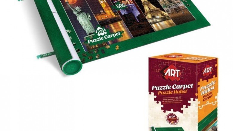 905 Art Puzzle Halısı 500 – 1500 parça puzzle için