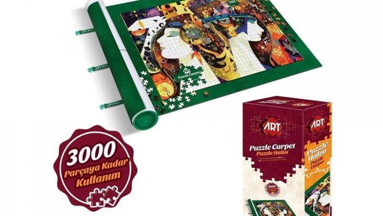 907 Art Puzzle Halısı / 500 – 3000 Parça Puzzle için (kutulu)
