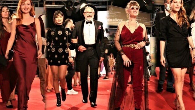 Altın Portakal Film Festivali’nde kırmızı halıda şıklık yarışı – Sözcü