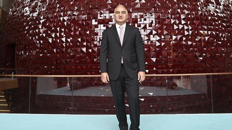 Bakan Ersoy AKM açılışında konuştu: Türk medeniyetinin baş tacı İstanbul’a armağan olsun