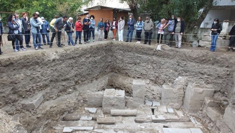 Balıkesir’de Adramytteion kazılarında Roma hamamı ortaya çıktı