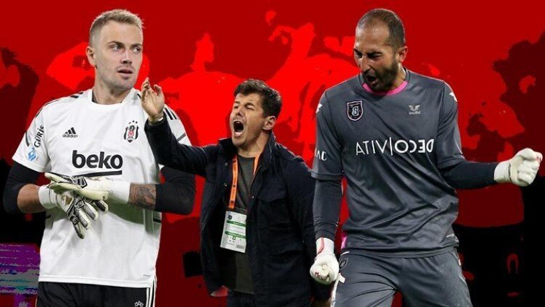 Başakşehir-Beşiktaş maçında iki kaleciden de hatalar! Golden sonra…