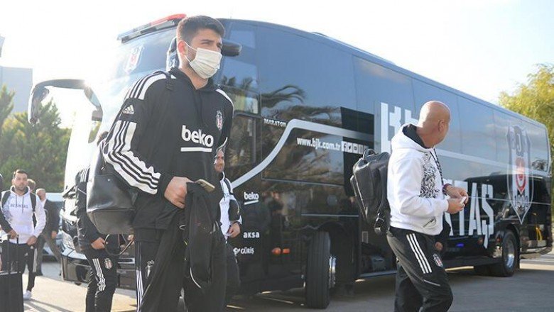 Beşiktaş kafilesi Hatay’a geldi