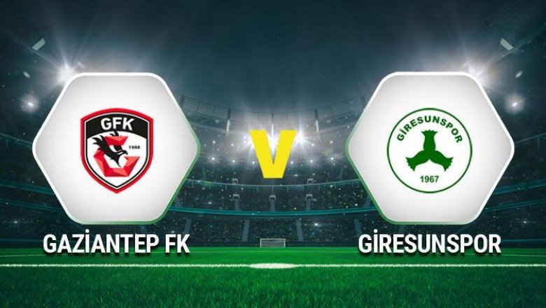 Canlı Anlatım: Gaziantep FK – GZT Giresunsspor