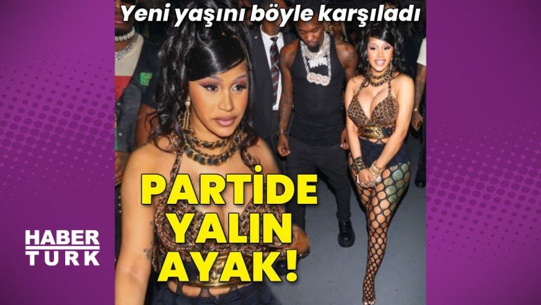 Cardi B. yeni yaşını böyle karşıladı! – Magazin haberleri – Habertürk