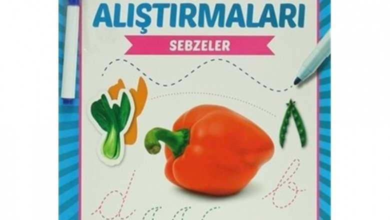 Çizgi Alıştırmaları – Sebzeler