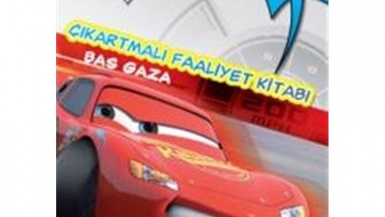 Disney Arabalar – Çıkartmalı Faaliyet Kitabı Bas Gaza