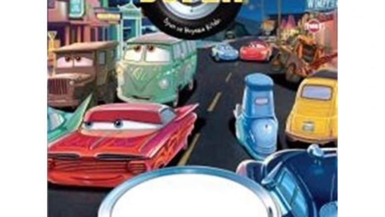 Disney Arabalar Süper Oyun ve Boyama Kitabı