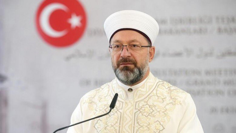 Diyanet İşleri Başkanı Ali Erbaş’tan Mevlid Kandili mesajı