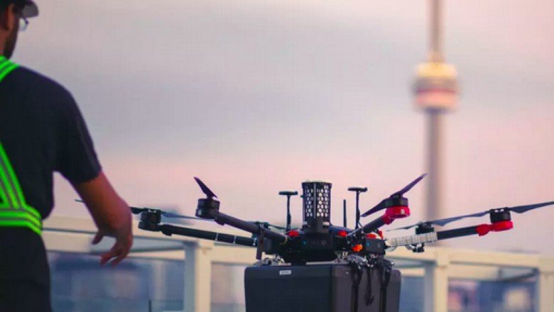 Dünyada bir ilk! Drone ile taşındı!!!
