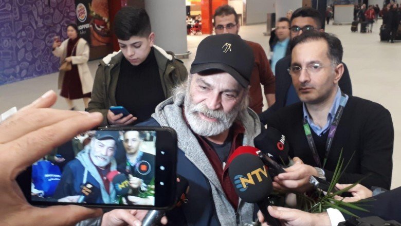 Emmy Ödüllü Haluk Bilginer İstanbul’a geldi