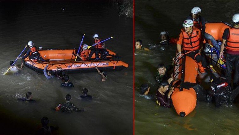 Endonezya’da korkunç olay: 11 çocuk nehri temizlerken boğuldu!