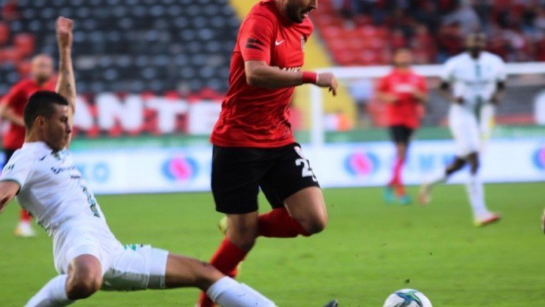 Gaziantep FK puanı 90+2’de kurtardı!