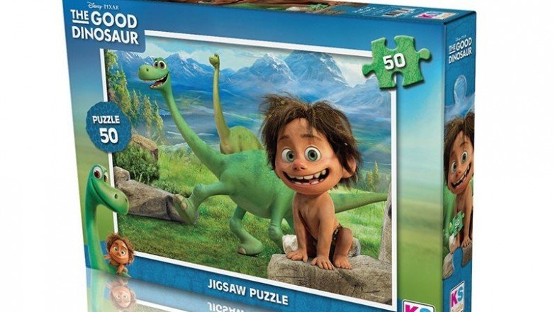 GD709 KS The Good Dinosaur / 50 Parça Puzzle