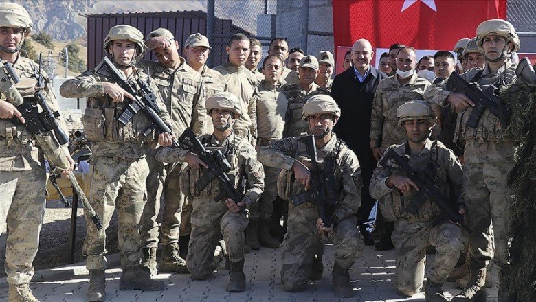 İçişleri Bakanı Soylu Ahpanos Vadisi’nde incelemelerde bulundu
