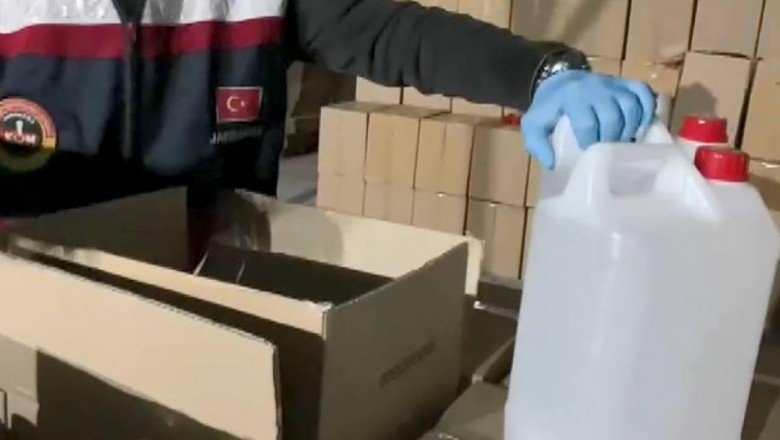 İstanbul’da etil alkol operasyonu