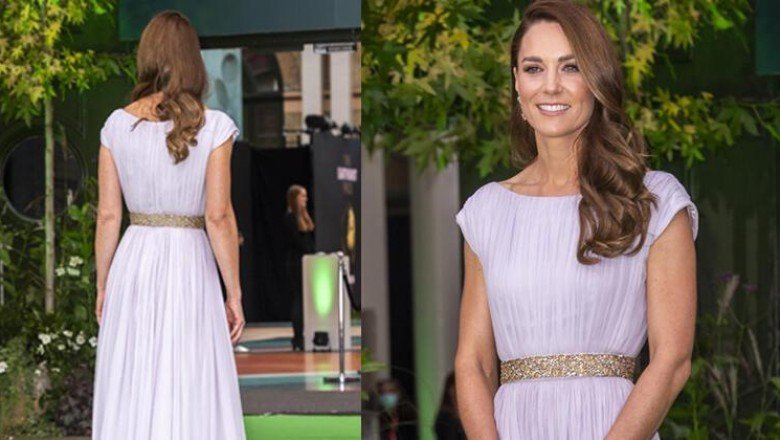 Kate Middleton 10 yılda hiç değişmemiş…  Eski elbisesine gelin kemeri taktı