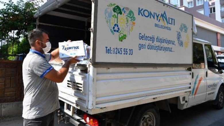Konyaaltı’nda geri dönüşüm seferberliği