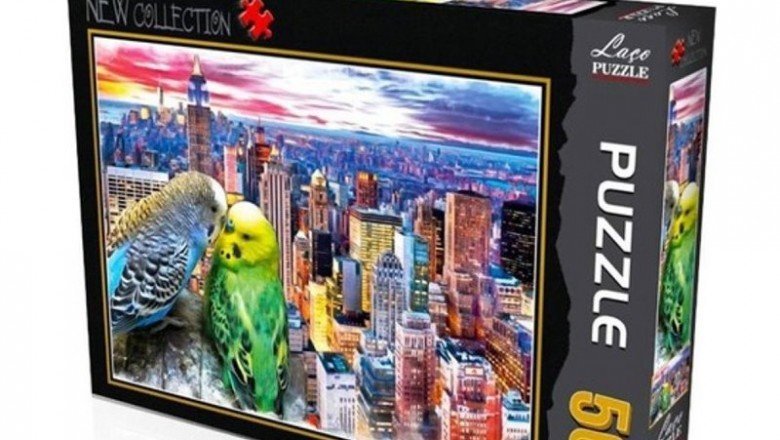 LC7218 Laço Kuşlar – Şehir 500 Parça Puzzle
