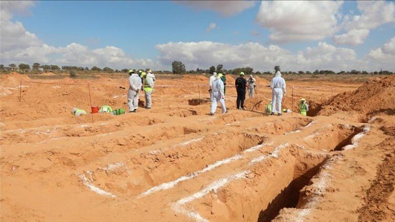 Libya’da bir toplu mezar daha bulundu
